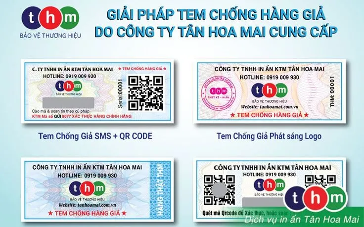 in tem chống giả