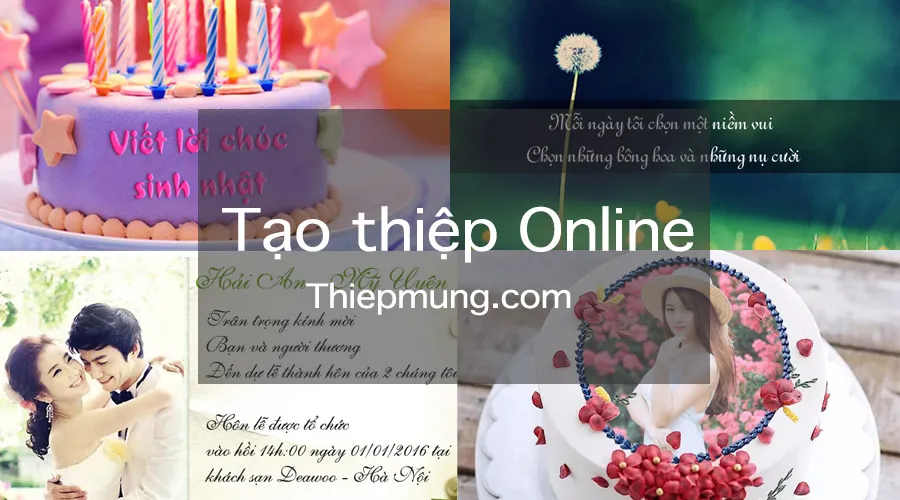 Thiết kế thiệp mời online sang trọng